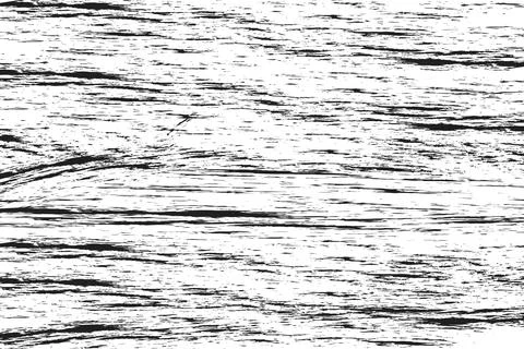 Distressed black ink brush stroke texture overlay for grunge graphic design.. Stock Illustration