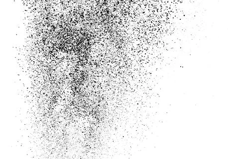 Distressed black texture. Stock Illustration