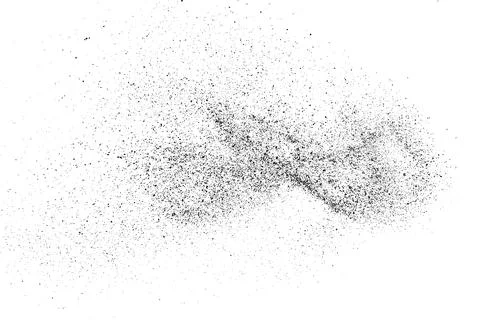 Distressed black texture. Illustrazione stock