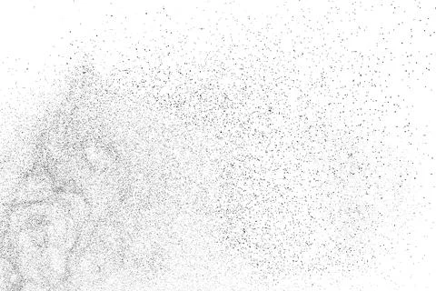 Distressed black texture. Stock Illustration