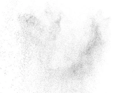Distressed black texture. Stock Illustration