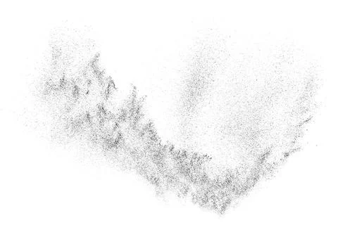 Distressed black texture. Stock Illustration