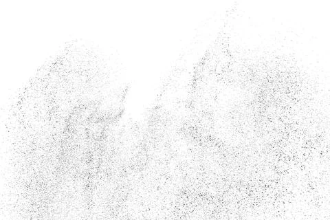 Distressed black texture. Stock Illustration