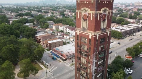 Distressed Building Stock Footage 158897289