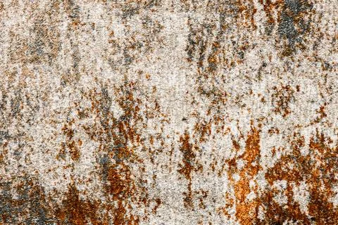 Distressed carpet surface creating a textured background with a blend of ru.. Foto stock
