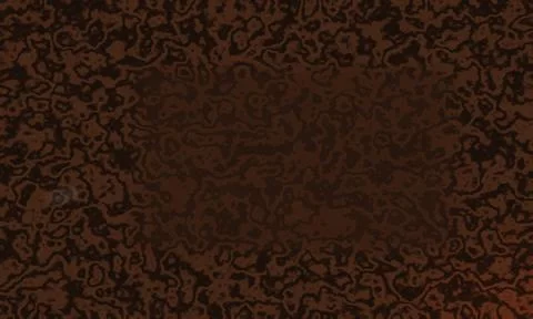 Distressed copper brown texture with organic camo spots makes a vintage met.. Stock Illustration