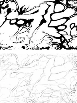 Distressed Cracked Surface grunge Texture Overlay, grunge wall texture Stock Illustration