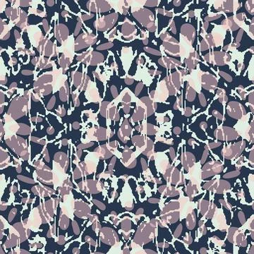 Distressed cracked texture seamless vector pattern Stock-Illustration