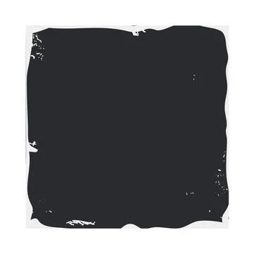 Distressed dark paper texture with rough grungy edges Stock Illustration