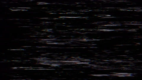 Distressed glitch screen effect, retro technology animation with color noise Stock Footage 219553719