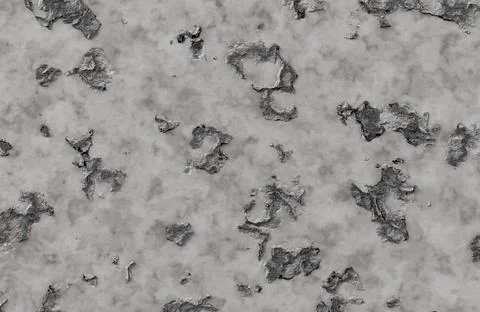 Distressed grey concrete wall texture with worn surface and dark weathered イラスト素材