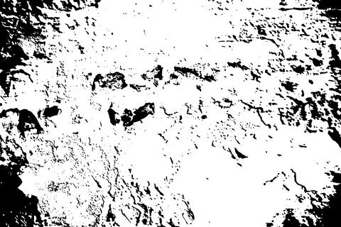 Distressed Grunge Overlay Texture with Cracks and Scratch Marks Stock Illustration