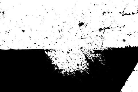 Distressed Grunge Overlay Texture with Cracks and Scratch Marks Stock Illustration