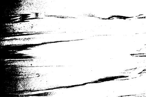 Distressed Grunge Overlay Texture with Cracks and Scratch Marks Stock Illustration