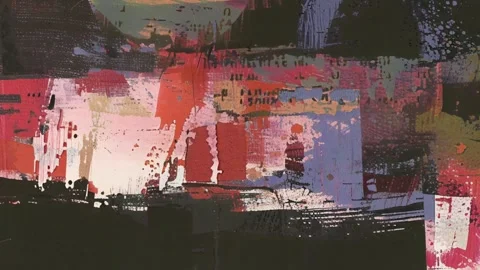 Distressed Grunge Texture Design Stock Footage 299821120