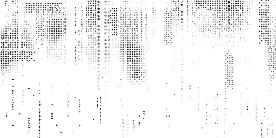 Distressed halftone background texture Stock Illustration