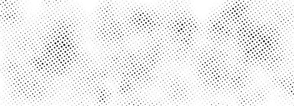Distressed halftone gradient background. Aged grunge grit noise texture. Retro Ilustração Stock