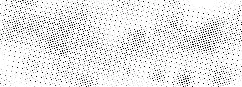 Distressed halftone gradient background. Grunge grit noise texture. Retro Ilustração Stock