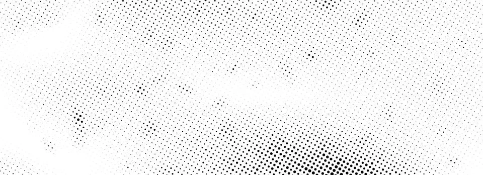 Distressed halftone gradient background. Grunge faded gritty noise texture Stock Illustration