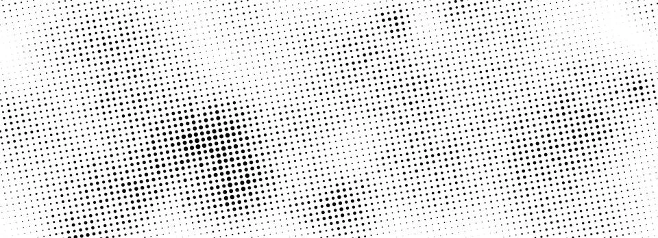 Distressed halftone gradient background. Retro pixelated backdrop. Aged grunge Stock Illustration