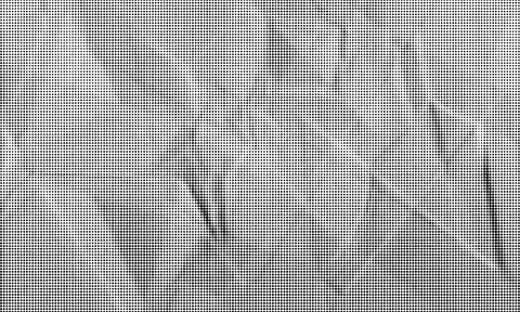 Distressed halftone texture with abstract grunge dot pattern. イラスト素材