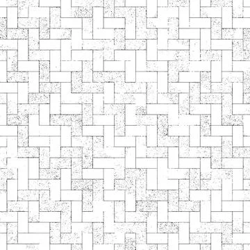 Distressed herringbone geometric tile seamless pattern background Stock Illustration