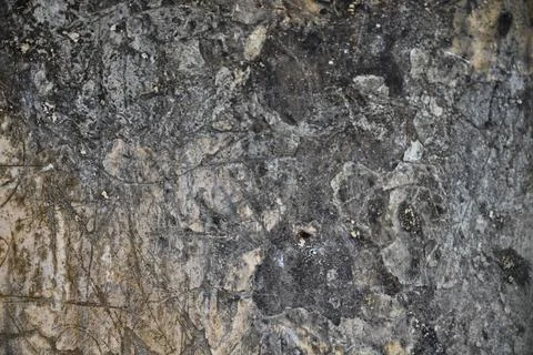 Distressed historic wall texture with aged plaster and grunge architectural.. 库存照片