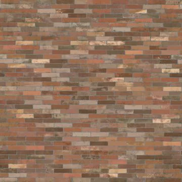 Distressed Multicolor Old Brick Wall Texture Stock Photos