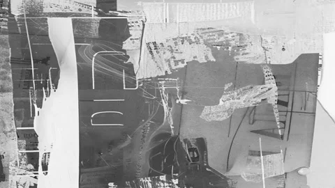 Distressed Noisy Grunge Texture Backdrop Stock Footage 300082143