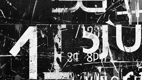 Distressed Noisy Grunge Texture Design Stock Footage 300082254