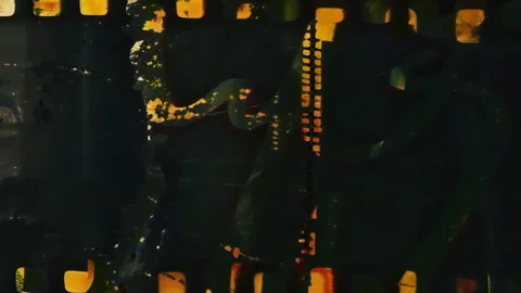 Distressed Noisy Grunge Texture Layer Stock Footage 296083330