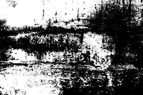 Distressed Overlay Texture of The Rusted Peeled Metal. Grunge Ba Stock Illustration