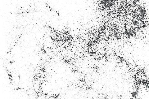Distressed overlay texture of rusted peeled metal.Grunge Black And White Urb Stock Illustration