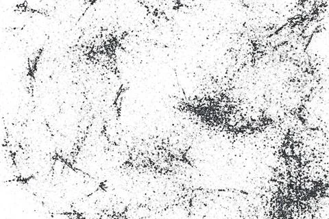 Distressed overlay texture of rusted peeled metal.Grunge Black And White Urb Stock Illustration