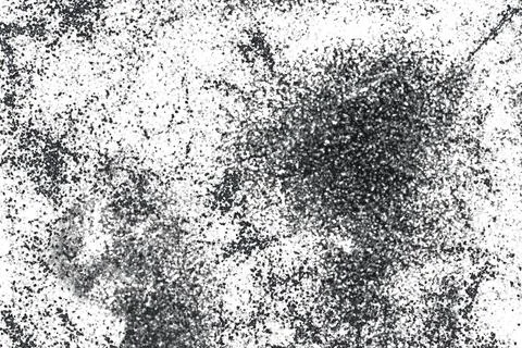 Distressed overlay texture of rusted peeled metal.Grunge Black And White Urb Stock Illustration