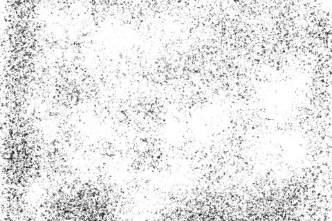 Distressed overlay texture of rusted peeled metal.Grunge Black And White Urb Stock Illustration