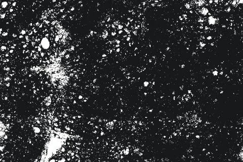 Distressed overlay texture of rusted peeled metal.Grunge Black And White Urb Stock Illustration