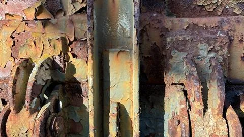 Distressed Rusty Metal Texture Background Stock Photos