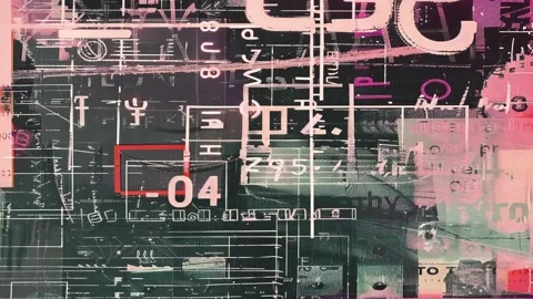 Distressed Seamless Grunge Texture Design Stock Footage 300827960