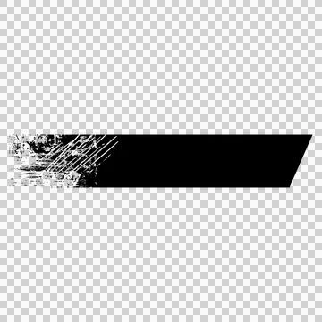 Distressed slanting bar brush texture Stock Illustration