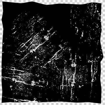Distressed square box grunge Stock Illustration