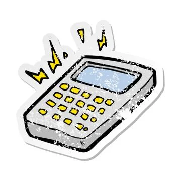 Calculator Graphical Charts Drawing Stuff Stock Illustration 280928522