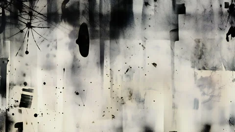 Distressed Stylized Grunge Texture Background Stock Footage 263028667