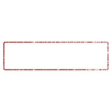 Distressed Textured Rounded Rectangle Frame Stock Illustration