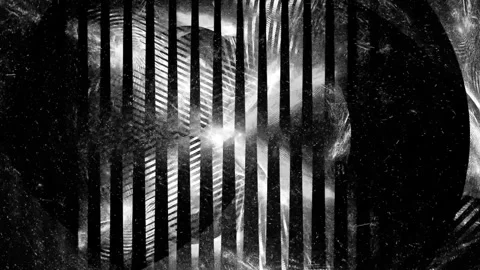 Distressed Vertical Stripe Overlay with Glitchy Texture Loop Stock Footage 345962108