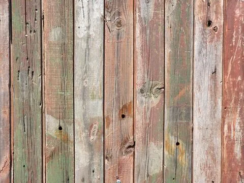 Distressed, weathered planks. Panel made from old planks. Vintage background Stock Photos