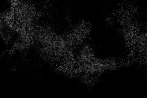 Distressed white grainy texture. Stock Illustration