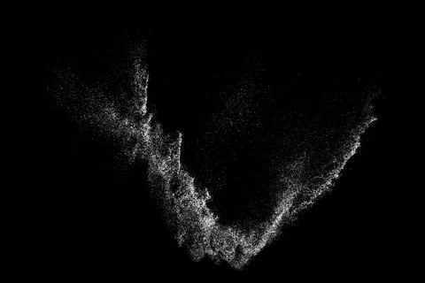 Distressed white grainy texture. Illustrazione stock