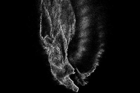 Distressed white grainy texture. Illustration