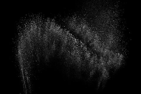 Distressed white grainy texture. Stock Illustration